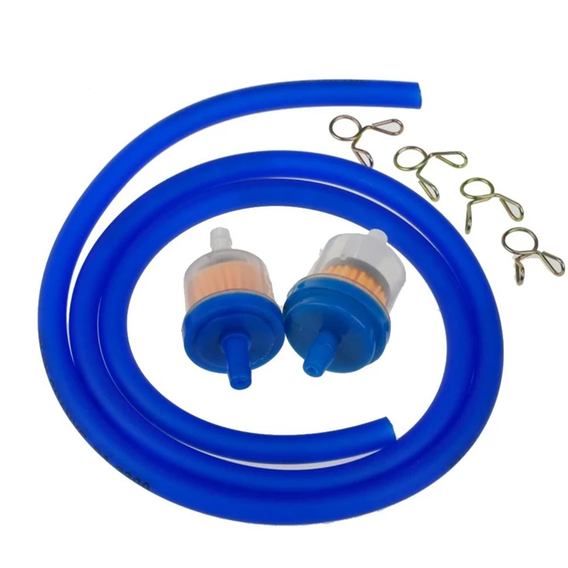 Шланг газового топливного фильтра с зажимами для китайского GY6 50Cc 150Cc 139QMB 157QMJ Tao