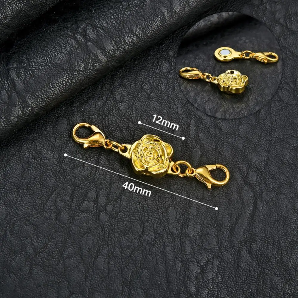 

5 Pcs DIY Magnetic Clasps Magnetic Necklace Clasps And Closures Fashion Lobster Buckle Jewelry Accessories Necklace Extender