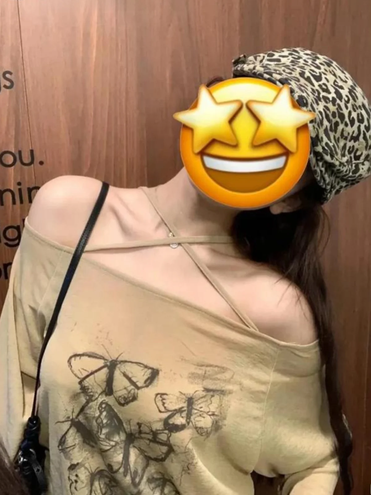 Американская винтажная женская футболка с открытыми плечами и подвесным