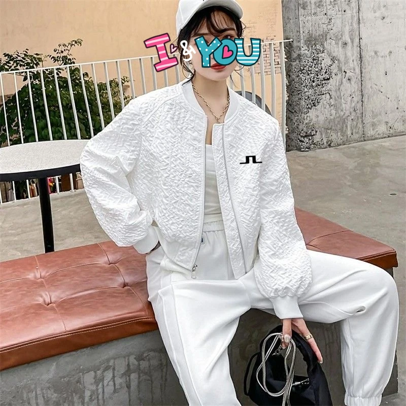 

Женская одежда для гольфа, весна 2023, женская одежда для гольфа с длинным рукавом, куртки, одежда для гольфа Malbon, женская повседневная куртка, куртка