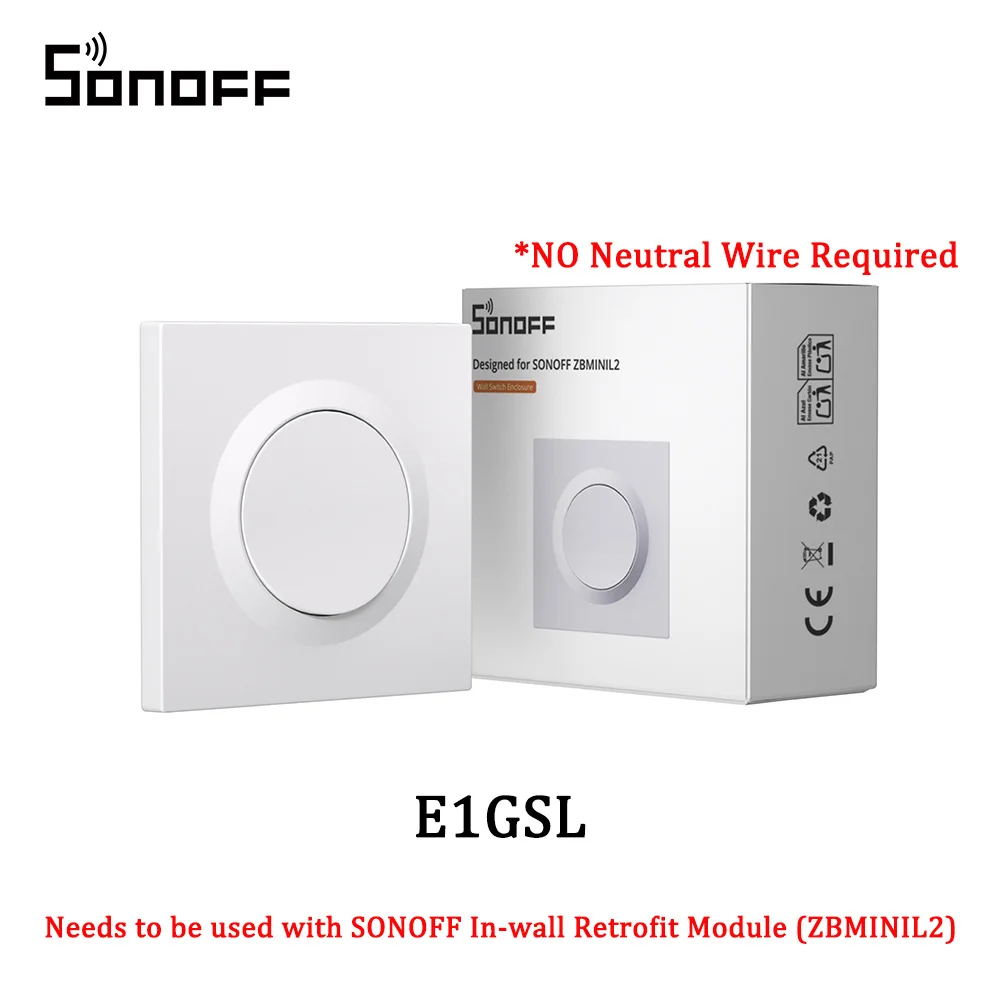 

SONOFF E1GSL Корпус для переключателя