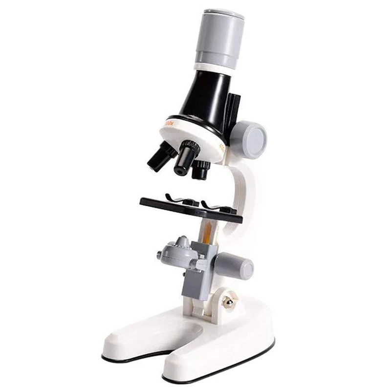 

100X 400X 1200X Magnification Kids Microscope Science Kit Homeschool Science Educational Toy Gift For Kids Child 'S