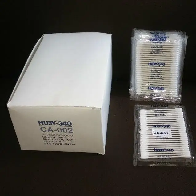 25PCS/bag SANYO HU3Y-340 Fiber Optic cleaner Cotton swab 2.5MM fiber connector cleaner Sticks SC FC LC ST MU cleaning rod