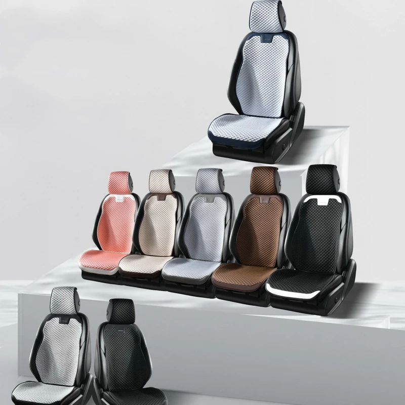 Чехлы на передние сиденья автомобиля аксессуары для подушек из сотовой ткани