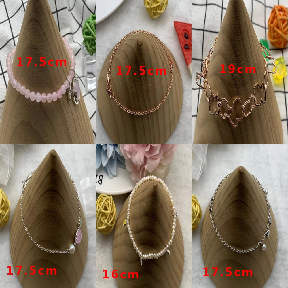 

2022 New 925 Silver Bague Femme Argent Gold Bear Bracelet Ladies Jewelry Pearl Chain Exquisite Spanish Bear Jewelry