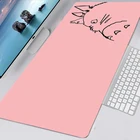 Коврик для мыши высокой плотности, нескользящий коврик для мыши в стиле аниме