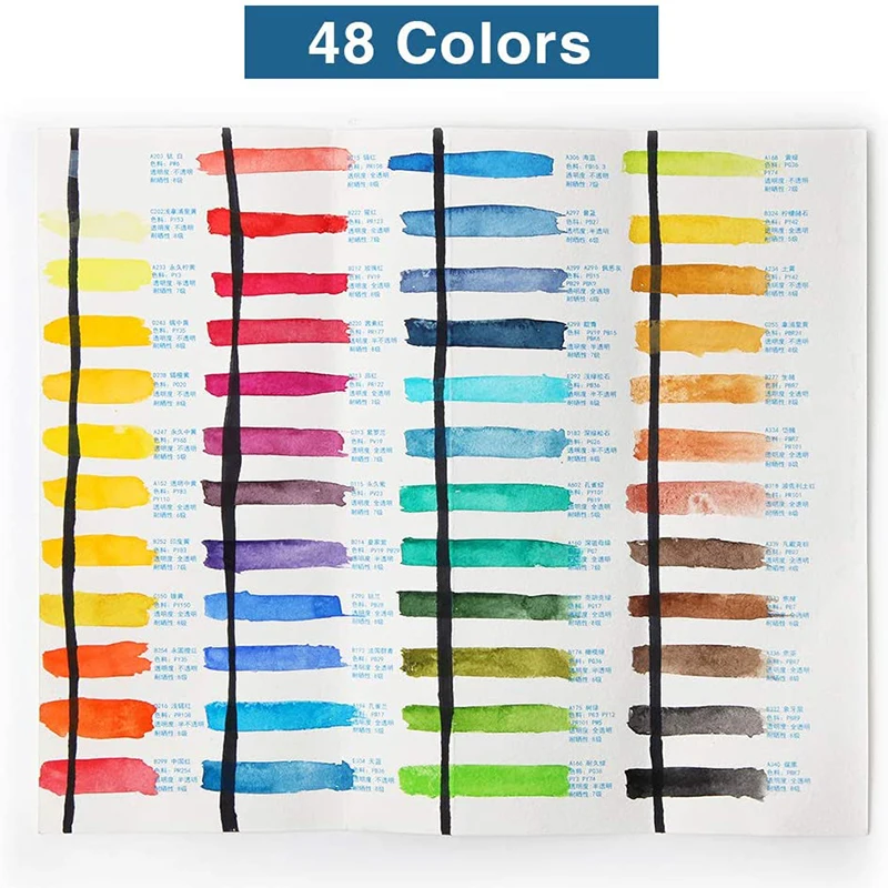 Однотонная Акварельная гуашь Paul Rubens модель краски художественные