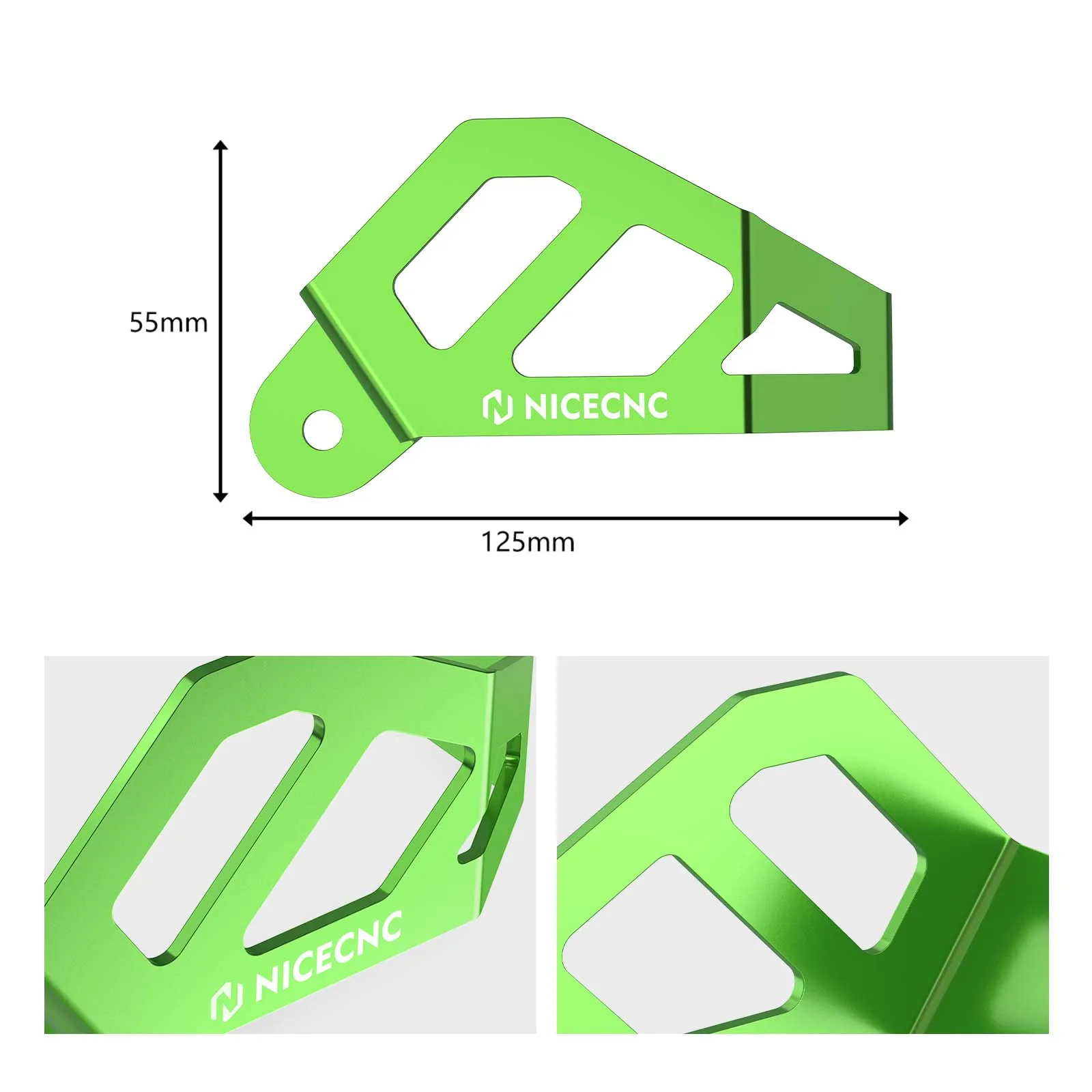 Фото Задний суппорт NICECNC для KAWASAKI KX125 KX250 KX500 KDX200 KDX200R KLX300R 1997-2002 KLX250 2018-2020 KLX250SF KLX250S №3
