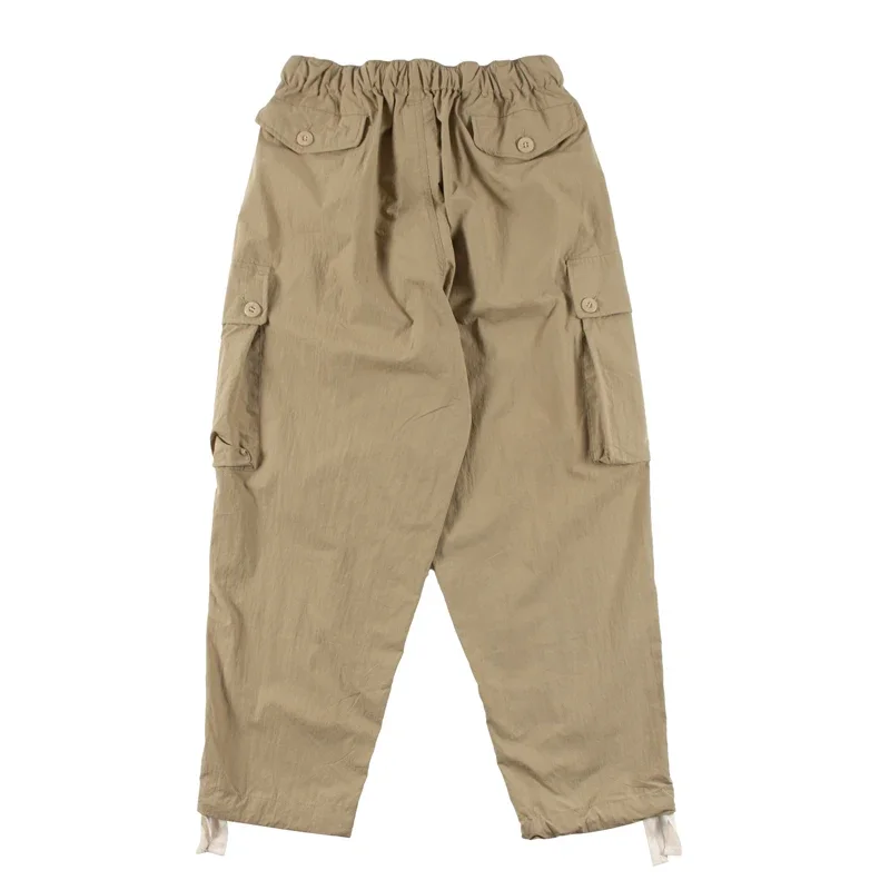Брюки-карго нанма в стиле ретро модные простые городские уличные штаны