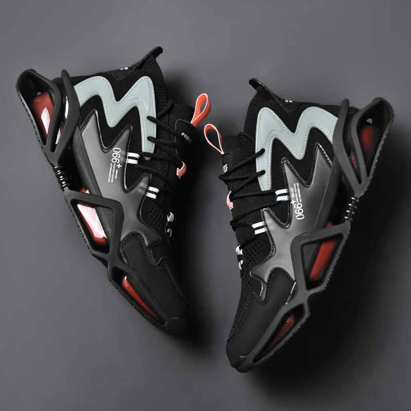 

2022 Brand Air Cushion Running Shoes Men Breathable Mesh Sports Shoes Tennis Sports Shoe Soft Bottom Fashion Shoes Run Shoe Man