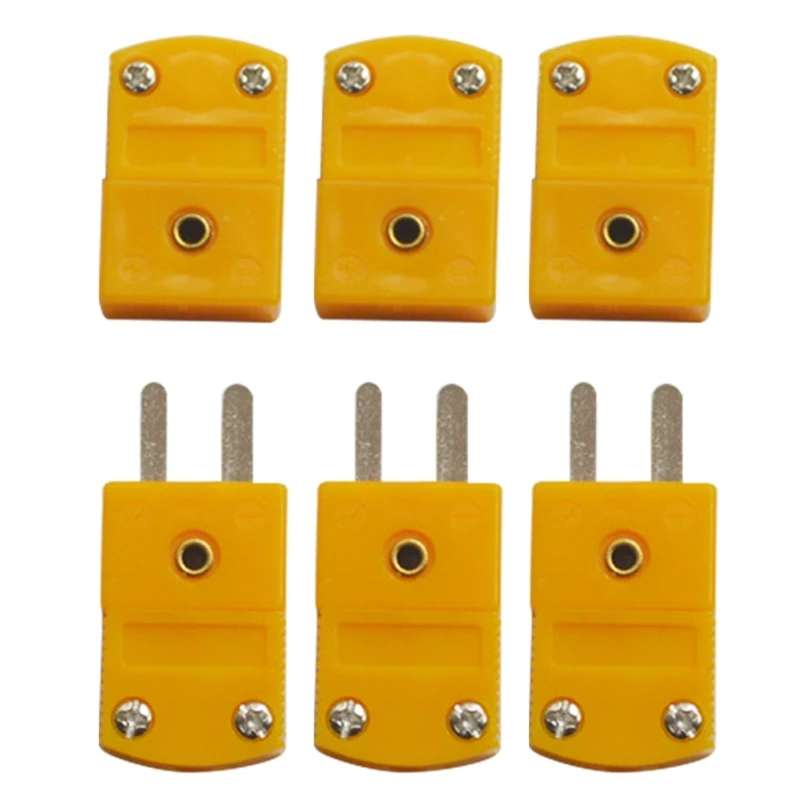 10 шт. K-тип мужской и женский разъем термопары кабель-адаптер разъемы для проводов