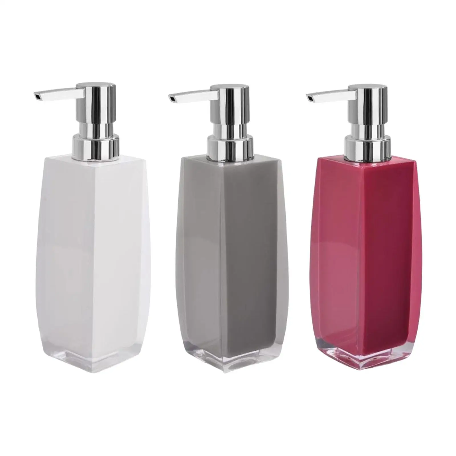 

Travel Liquid Pump Bottle Shower Bedroom Thick Premium Empty Soap Dispenser for Makeup Mouthwash Shampoo Dish Soap Essential Oil