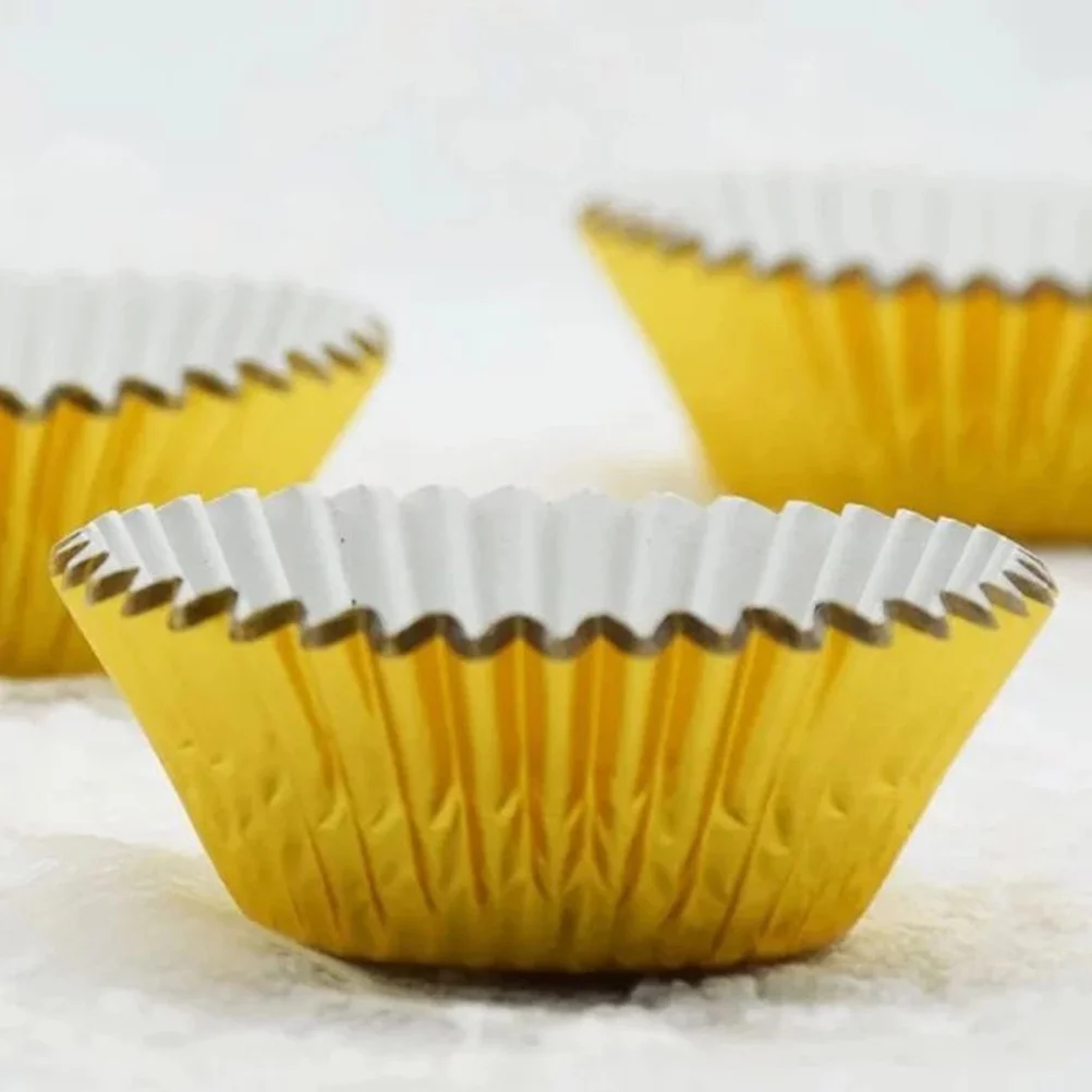 

Cupcake Cups Cakeliner Liners Muffin Baking Molds Silicone Aluminum Wrapper Paper Disposable Pcake Baby Shower Birthday Reusable