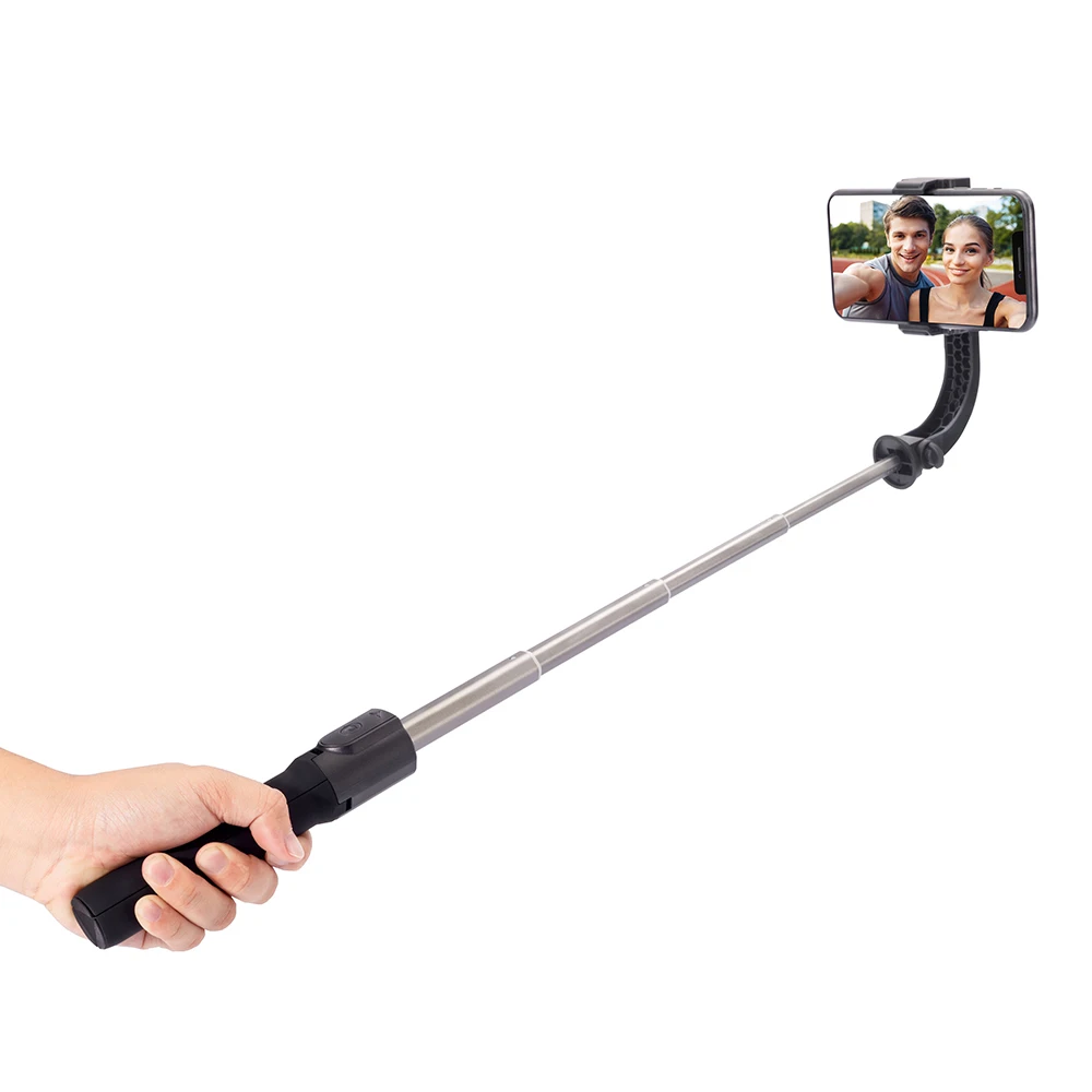 

Usb Handheld Gimbal Stabilizer Anti-shake Aluminum Alloy Tripod Zoom Remote Control Selfie Stick For Smartphone Gopro H5