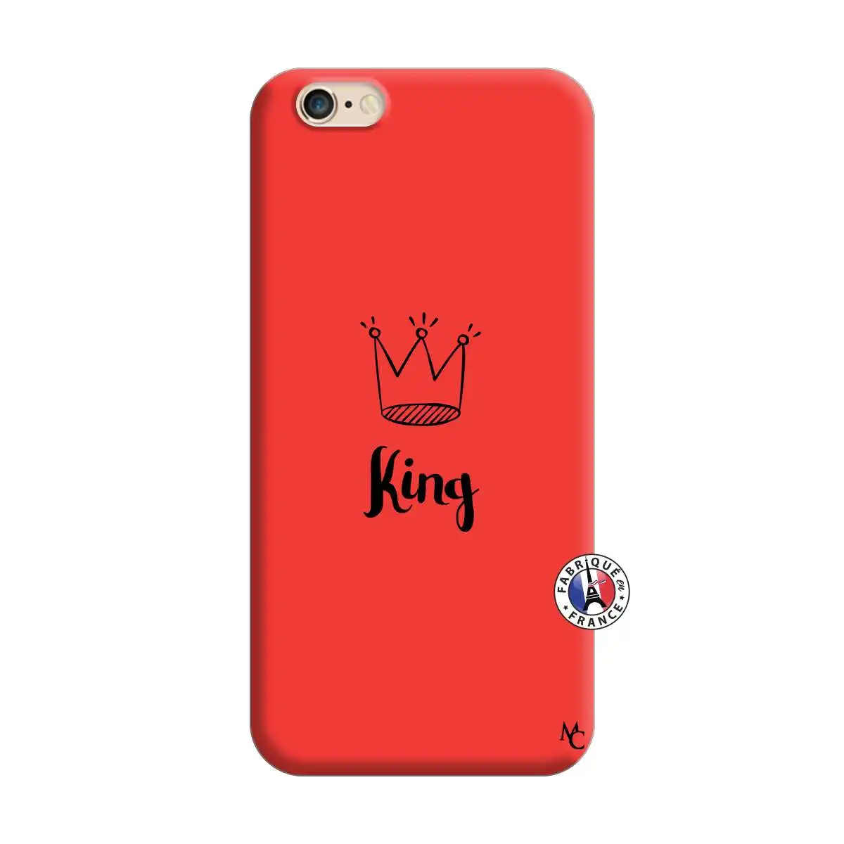 Красный силиконовый чехол для IPhone 6/6S |