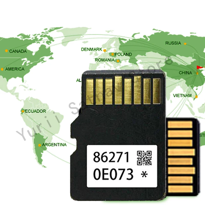 Новинка 2021 навигационная карта Micro SD последнее обновление OEM 86271 0E073 США для TOYOTA |