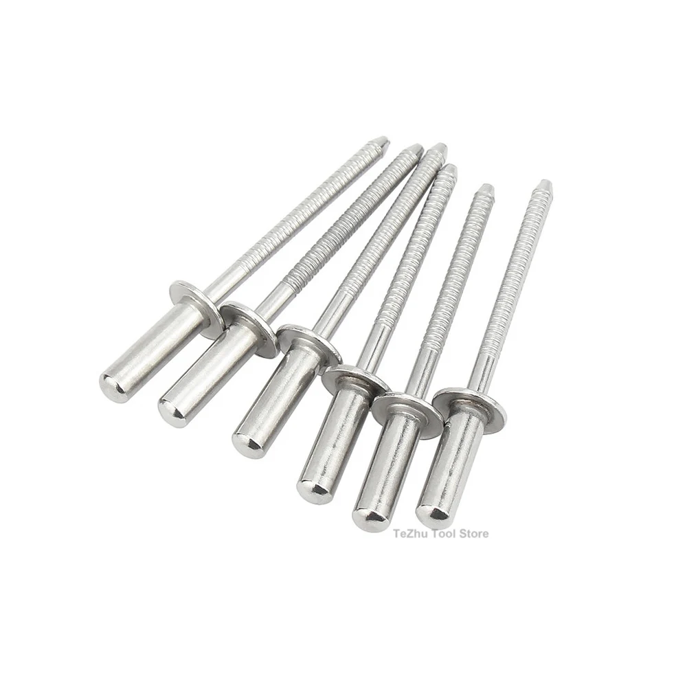 Заклепки из нержавеющей стали 304 с замкнутой круглой головкой водостойкие