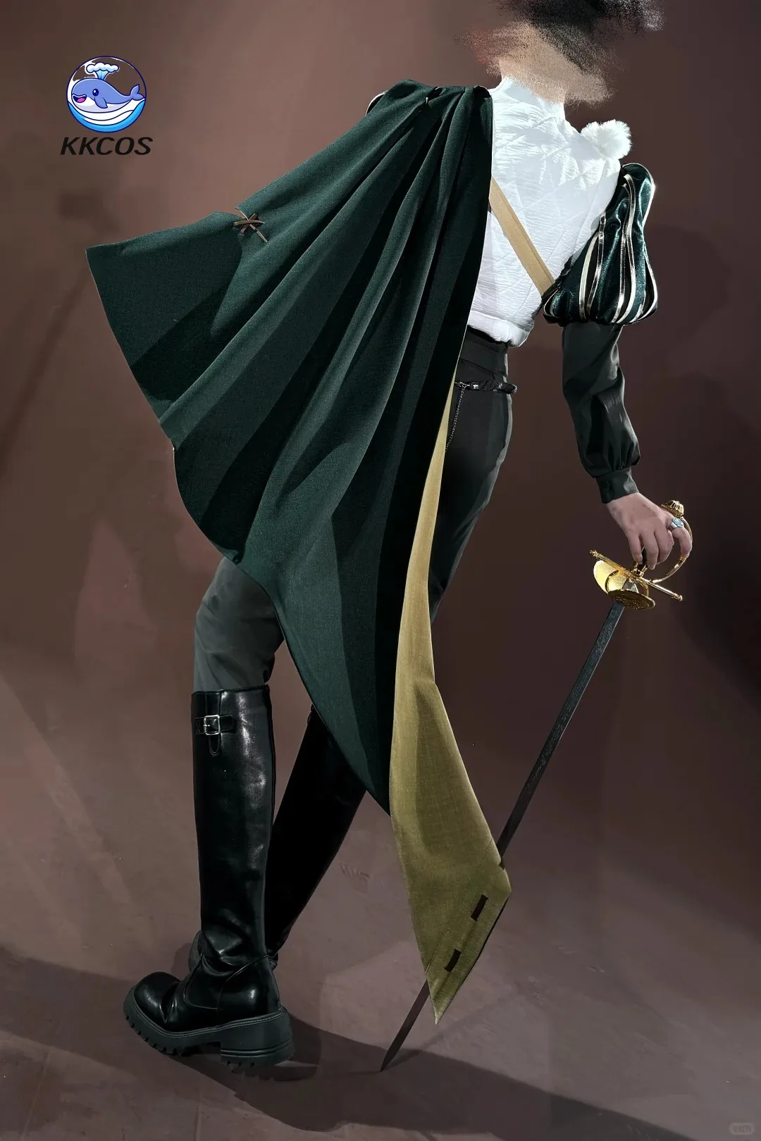 Фото KKCos Identity V Выживший ‌ Костюм для косплея Рыцаря Ричарда Стерлинга, стандартный образ, стильный наряд из игры/аниме для Хэллоуина и вечеринок. №3