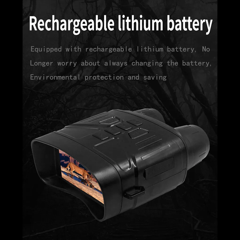 

Night Vision Binoculars Professional Observation Equipment 4K Hunting Hiking Recording Digital Goggles with Camera Function
