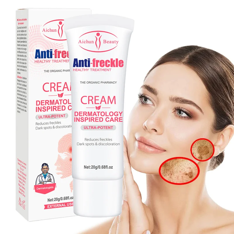 

Freckle Removal Cream Face Whitening Cream Remove Dark Spots Melanin Melasma Pigmentation Anti-Aging Brighten Skin Care Cosmetic