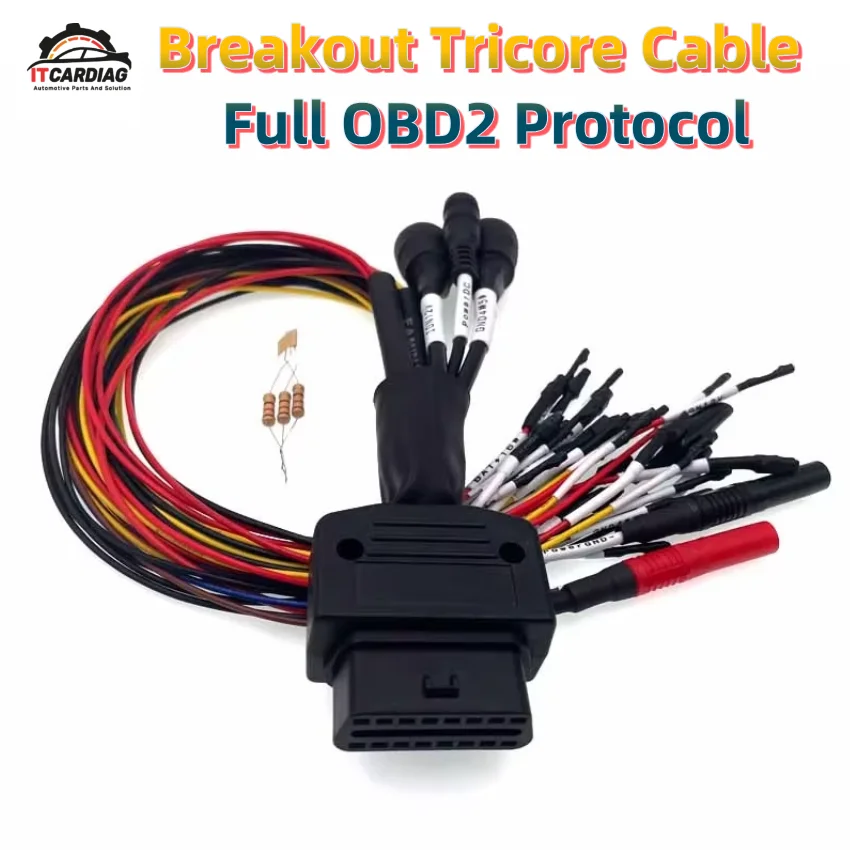 Фото Breakout Tricore Cable Полный протокол OBD2 Перемычка для MPPS V18.12.3.8/Kess V2/Vident/Fgtech/Byshut/SM2 Bench Work №1