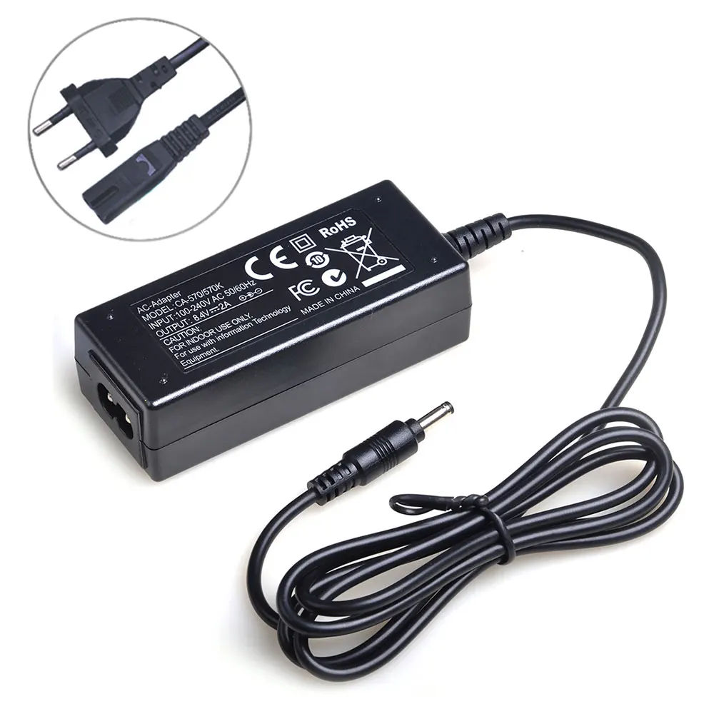 

CA-570 AC Adapter for Canon FS300, HF10, HF11, HF20, HF100, HF200, HF M31, HF S10, HF S100, HG20, HG21, HG30, HR10, HV10, HV20