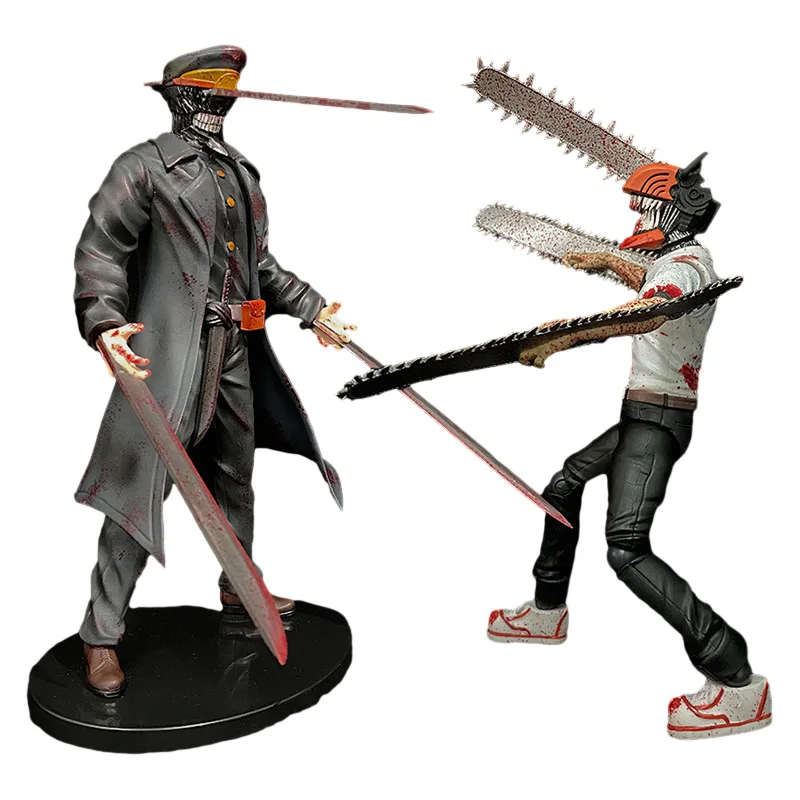 Аниме фигурка человека с Бензопилой 25 см Denji Katana Man экшн-фигурка из ПВХ