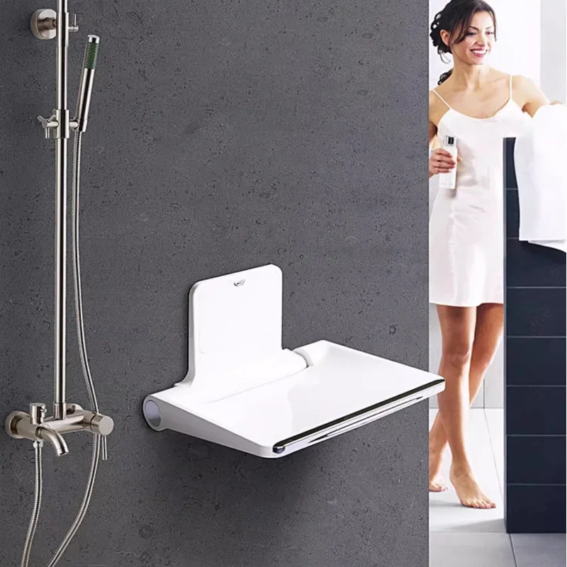 Стул-скамья для ванной комнаты пожилых людей противоскользящее кресло с