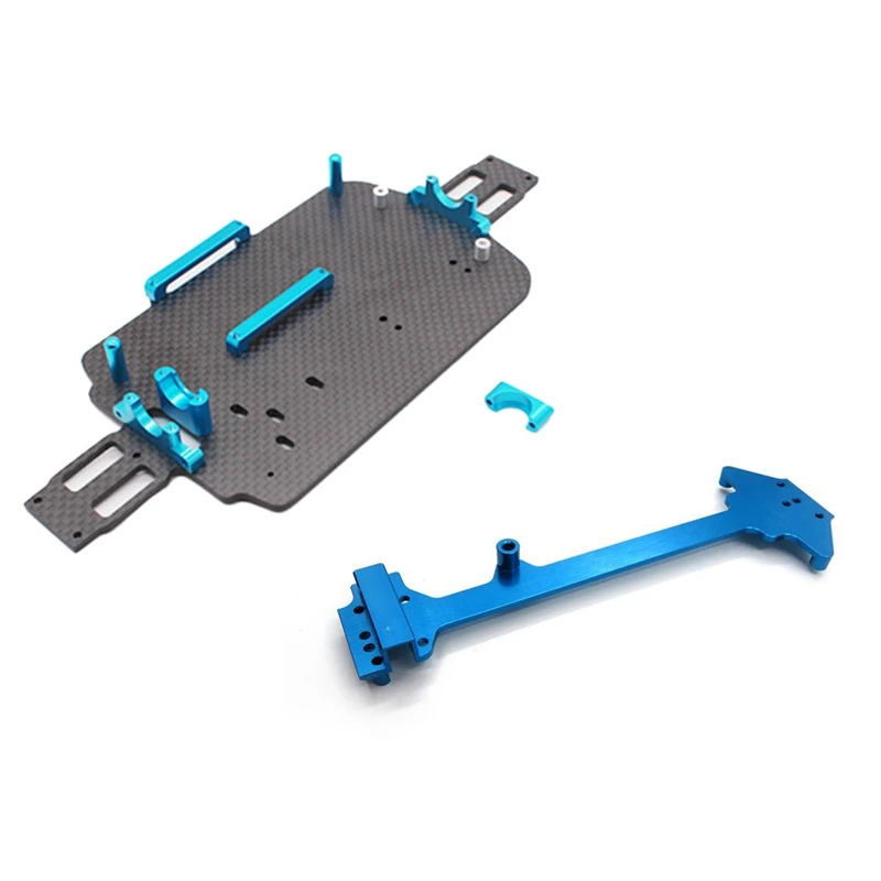 

Metal Upgrade Parts Second Floor Slab for Wltoys RC Car A949 A959 A969 A979 K929 Accessories & A949-03 Carbon Fiber Chassis Low