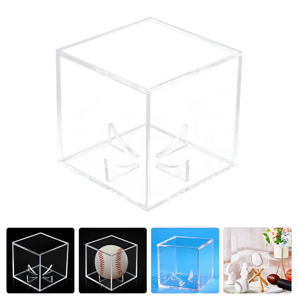 

Transparent Baseball Box Household Baseball Case Memorabilia Displaying Case