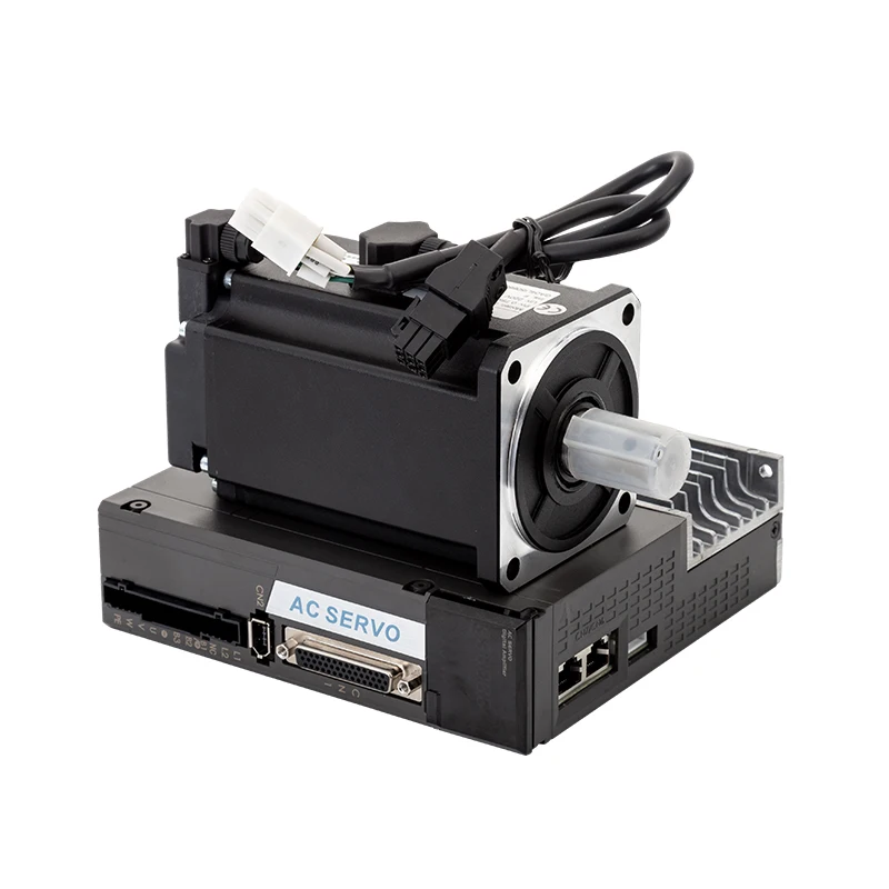 MIGE 80ST-M04025 Однофазный 220В 1КВт 4Н. Серводвигатель переменного тока m 2500 об/мин 80 мм с