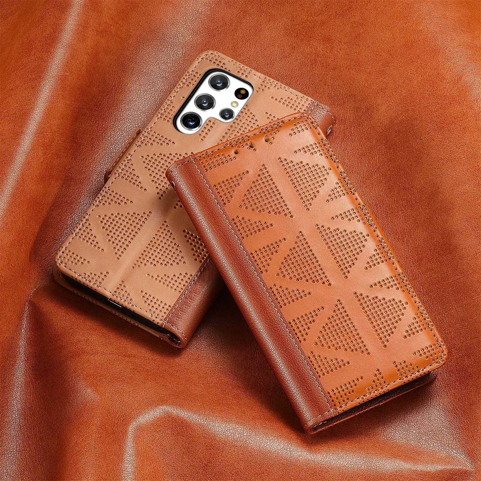 

Кожаный чехол-книжка для Samsung Galaxy S22