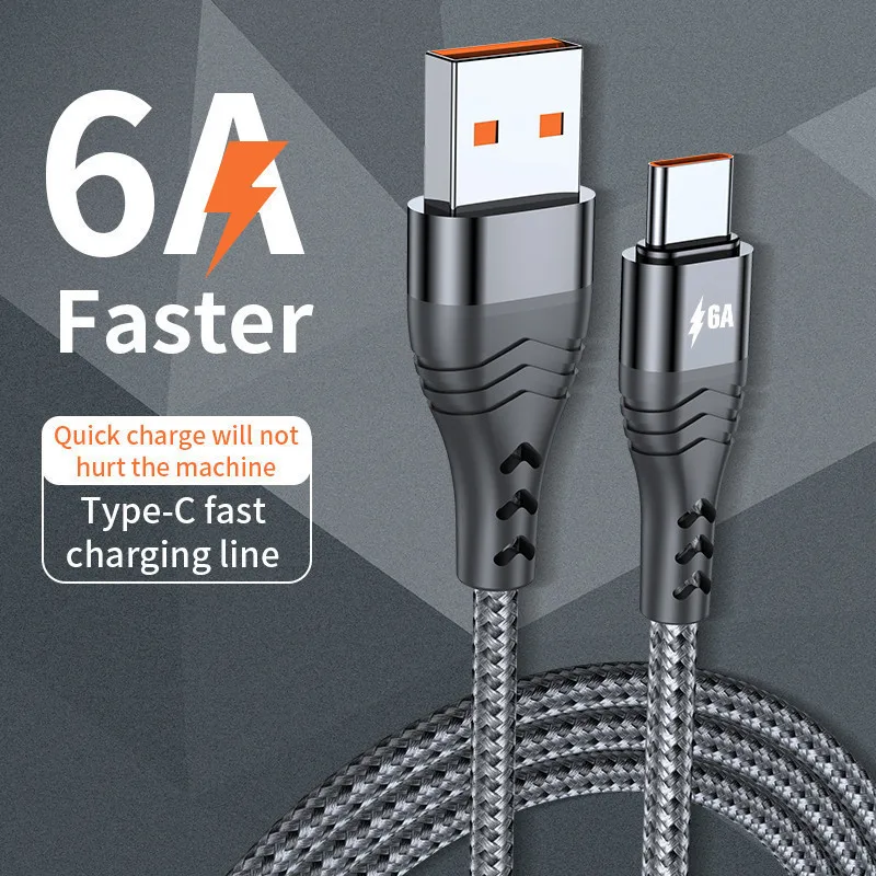 USB-кабель Tkey типа C 6 А 66 Вт 0 5 м 1 2 3 |