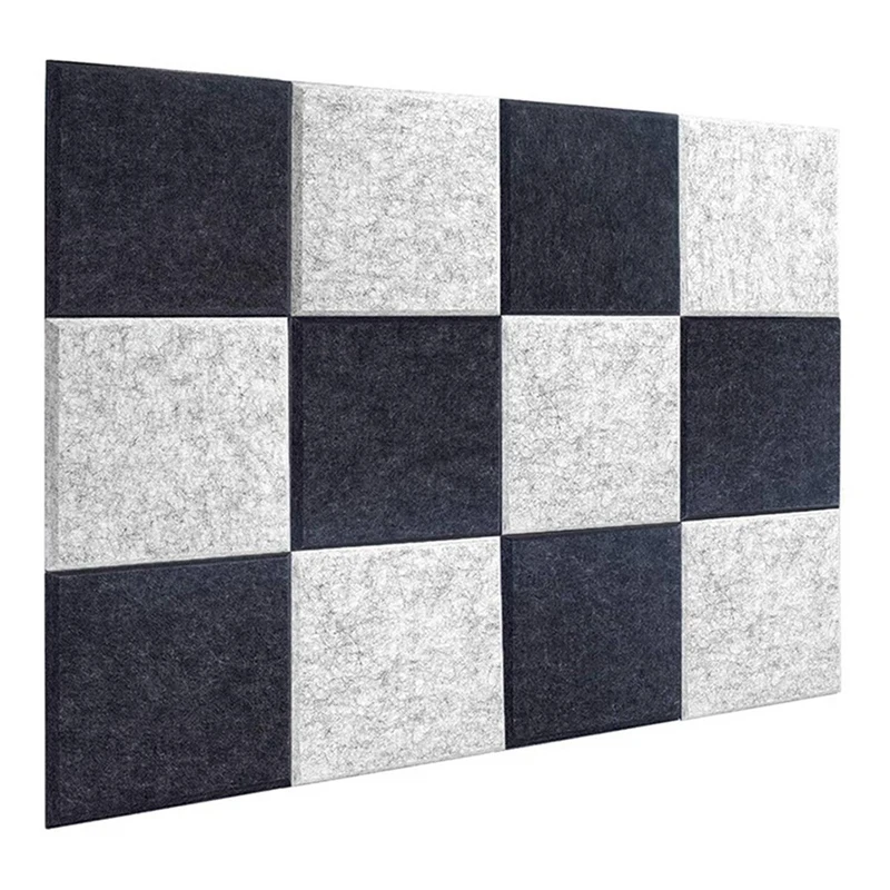 

48 Pcs Acoustic Foam Panels,Soundproofing Panel Beveled Edge Sound Panels, Acoustic Treatment Used In Home&Offices Wall