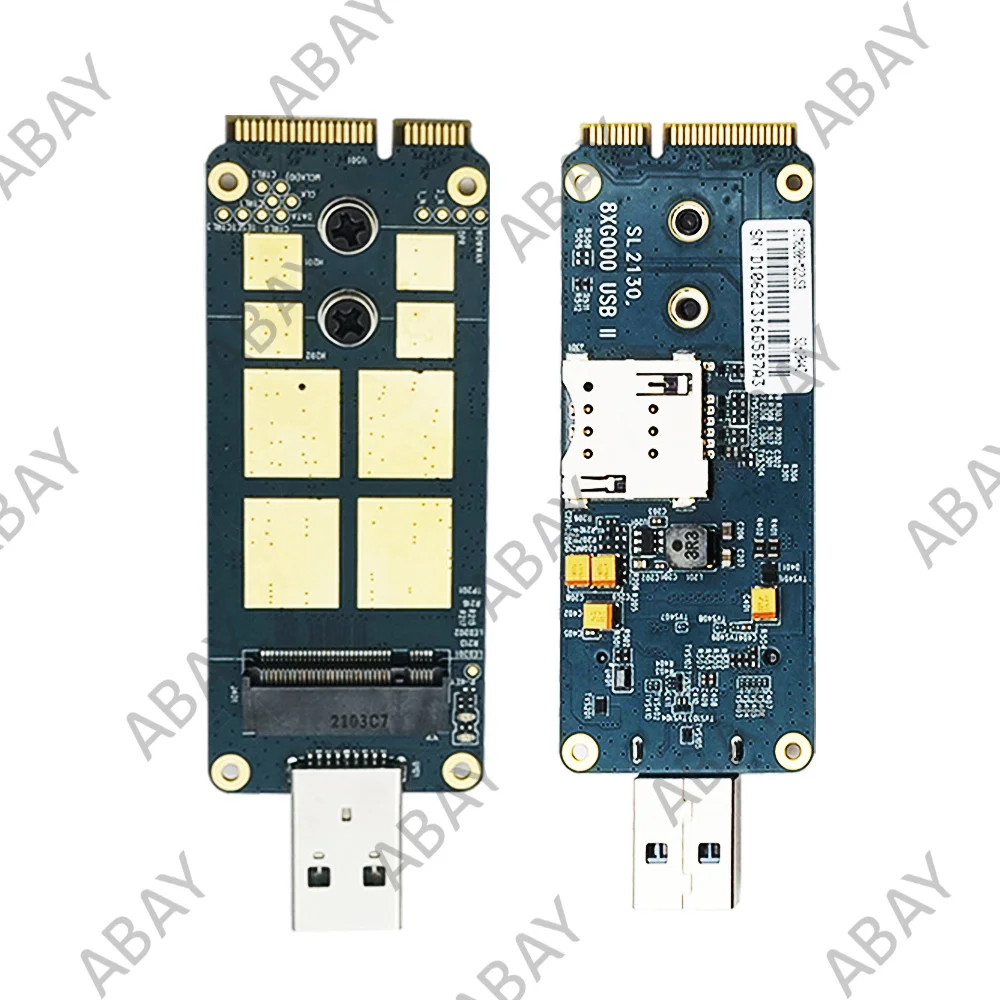 5G USB 3.0 M.2 To USB MINIPCIE Two-Way Adapter Card Development Board for SIMCOM Quectel 4G 5G M.2  IoT Module images - 6