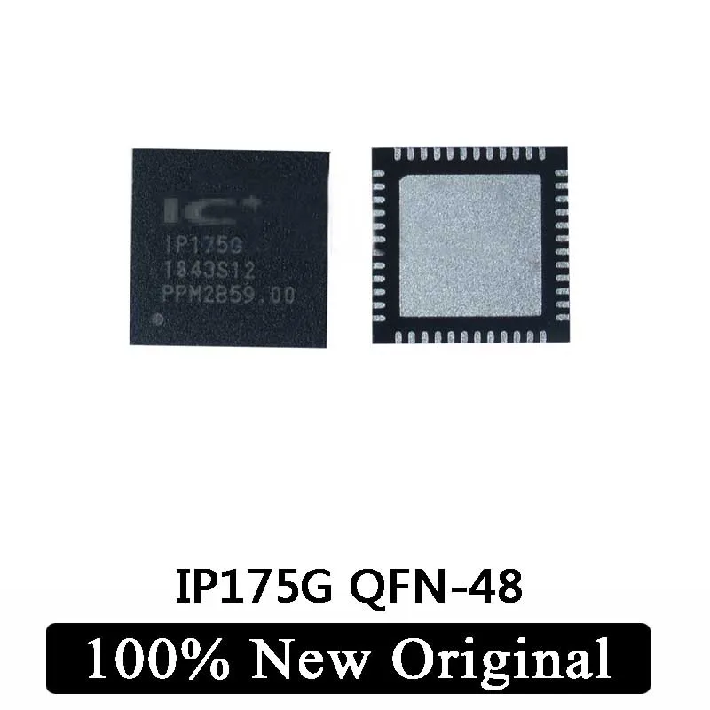 

100% New Original Integrated IP175G Chip IC SMD QFN-48/68 Industrial Grade Fast Ethernet Switch IC Chip In Stock