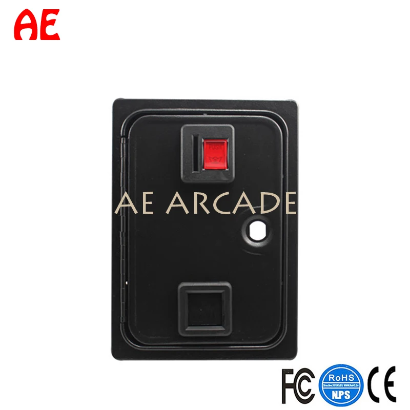 Arcade Quarter Coin Door  Acceptor with Lock For MAME or Arcade Replacement Iron Door Construction Part