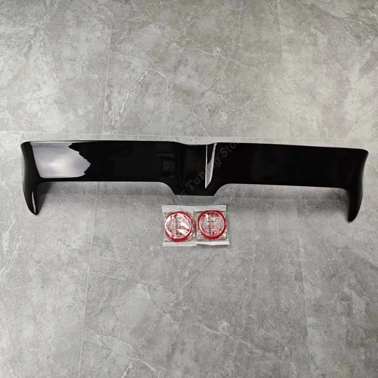 

Для Volkswagen Polo AW/MK6 2018-2024 хэтчбек автомобильный задний сплиттер Oettinger стиль спойлер на крышу украшение глянцевый черный пластик