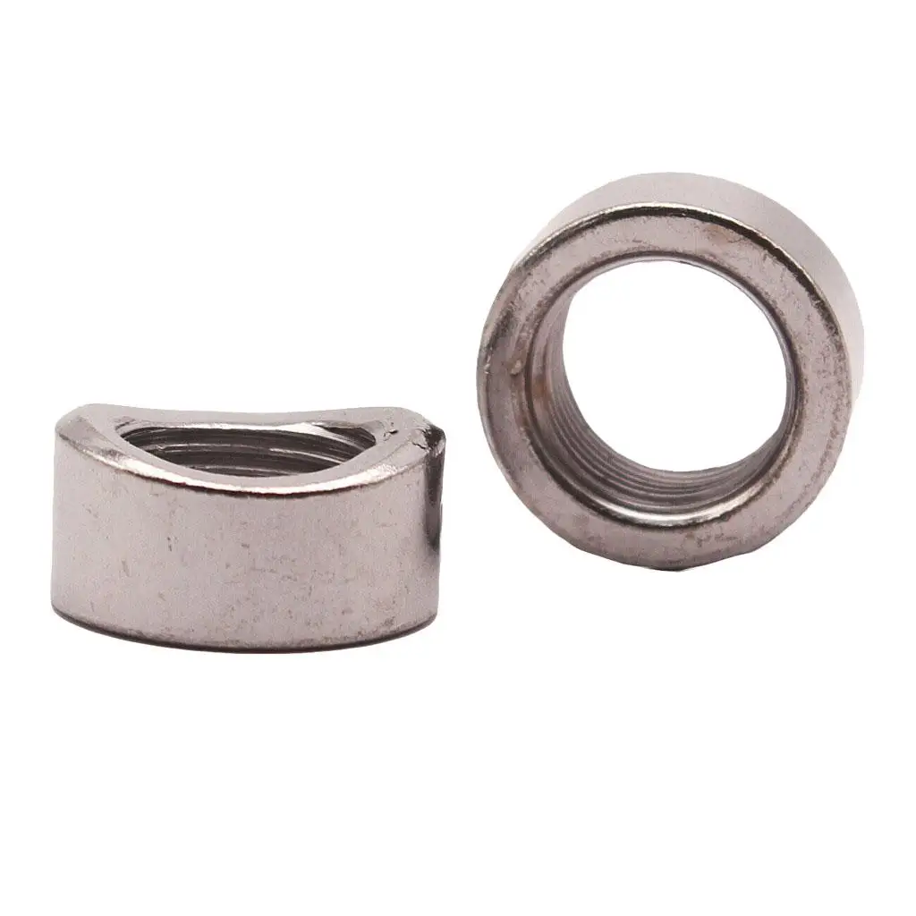 

2x2 шт., гайка из нержавеющей стали