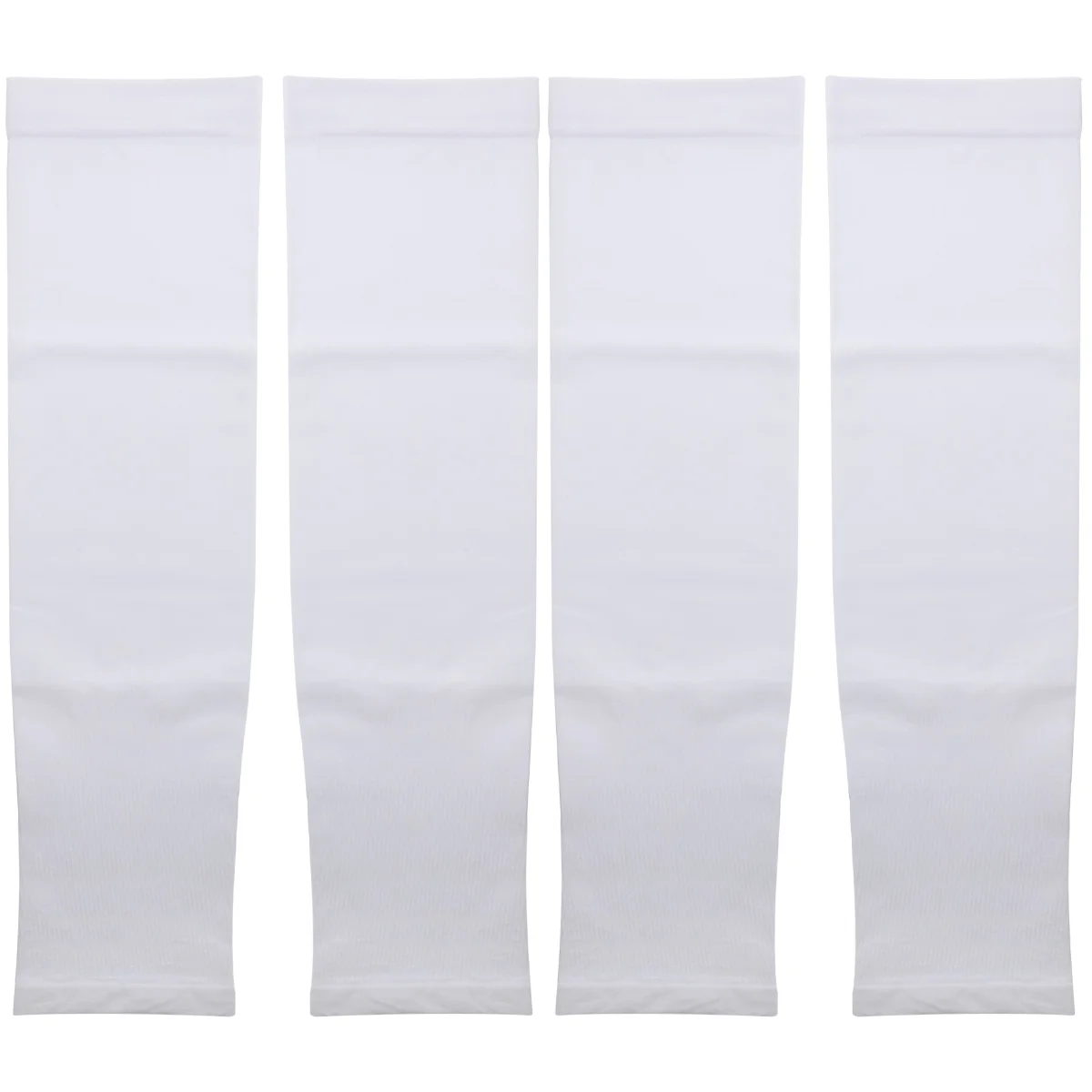 

2 Pairs Forearm Sleeve Baseball UV Sun Protection Sleeves Men Football Elastic Protectors Cooling Nylon Man Kids Cleats