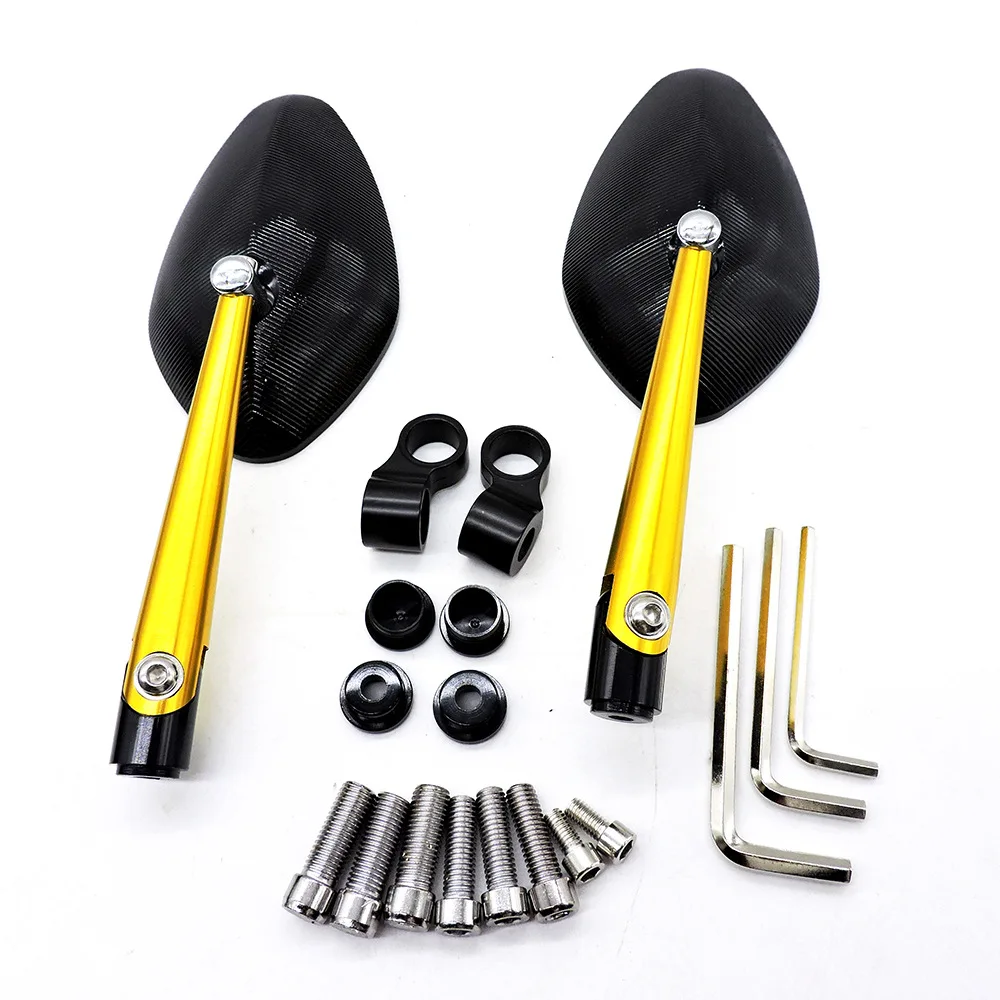 

Motorcycle Mirror Aluminum Rearview Mirrors For SUZUKI gsf 600 gsf 1250s intruder