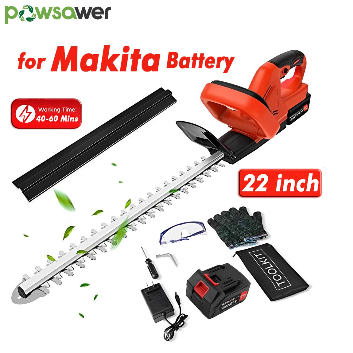 Cordless Household Trimmer Rechargeable Shrub Pruning Saw To