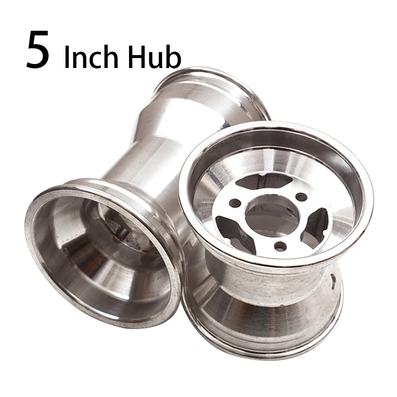 

LING QI 5-inch Aluminum Alloy Wheel Hub Drift Car Tire Aluminum Rim Wheel Hub Is Suitable For Go Karts