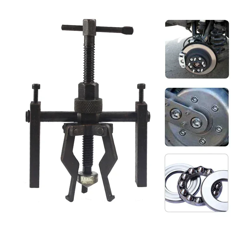 

Labor-saving 3-Jaw separation bearing device Heavy Duty Machine Tool Car Diagnostic Tools Inner Bearing Puller Gear Extractor