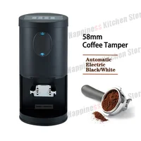 58.3m/58mm Tamper Automatic Tamper Electric Coffee Tamper Flat Tamp Espresso Press 58MM Black or White 110-240V Coffee Tools New
