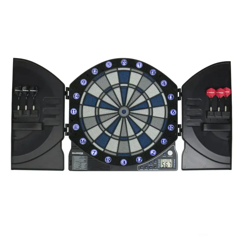 

by Illuminator 3.0 Electronic Dartboard and Cabinet with LED Lights