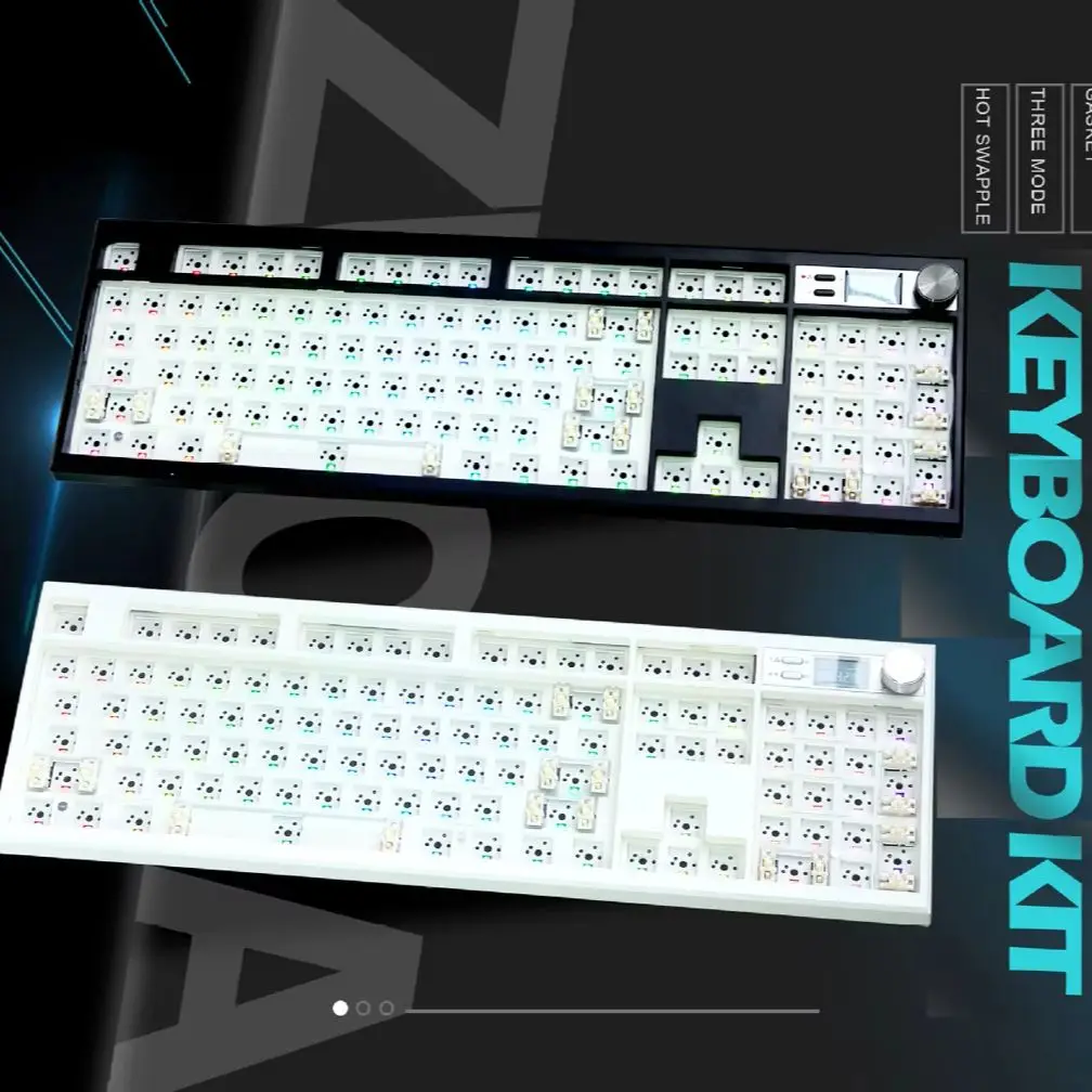 ZUOYA GMK104 Комплект механической клавиатуры Blutooth Беспроводная игровая клавиатура с