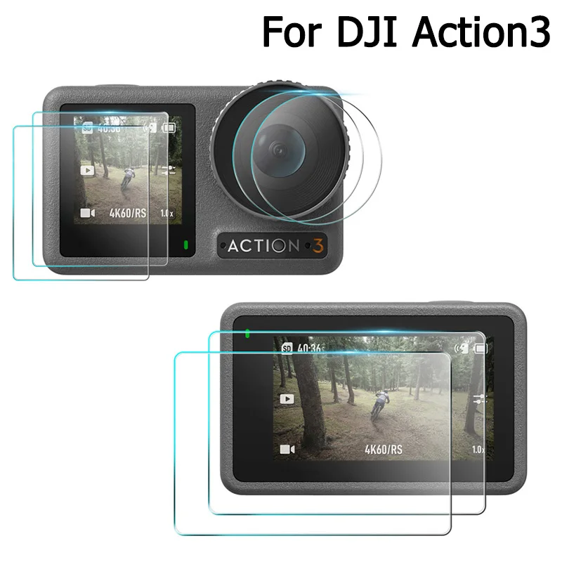 

Чехол для объектива DJI Action 3 с защитой от царапин, 2 шт.