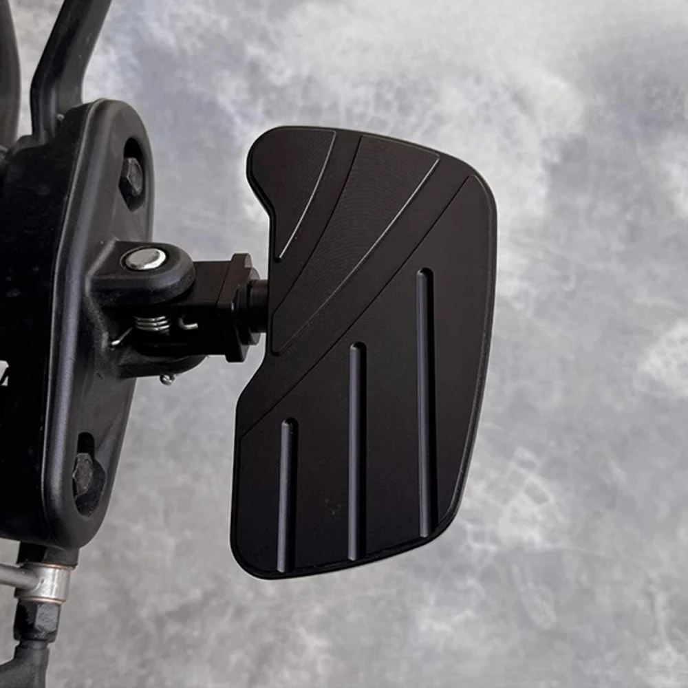 Фото Подножки для мотоциклов QJMOTOR SRV 125 250 300 500S 700 600 V, широкие, из фрезерованного алюминия, аксессуары №1