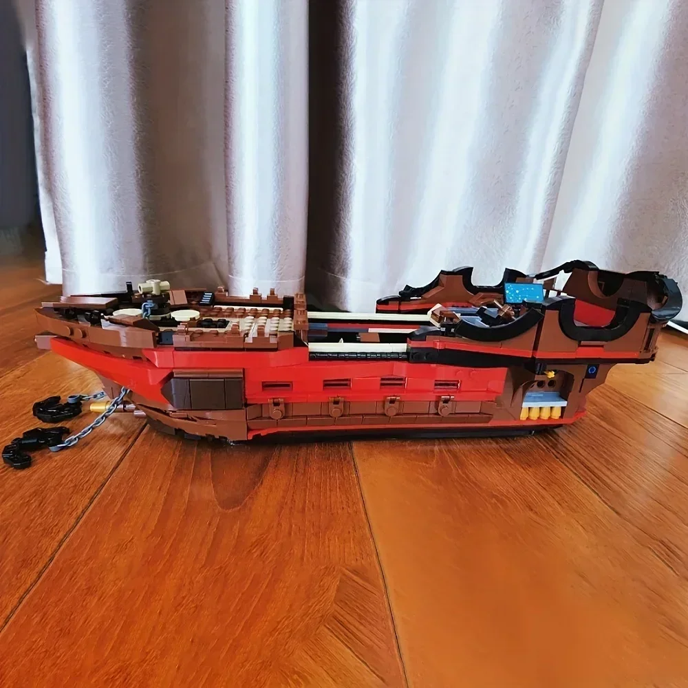 1781 шт. креативный эксперт голова дракона модель приключенческой лодки